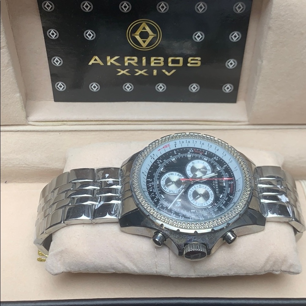 Akribos Stainless steel watch